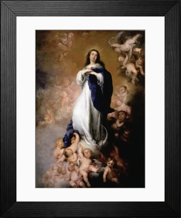 Framed Print : The Immaculate of Soult, by Bartolome Esteban Murillo, 1678 Framed Print : The Immaculate of Soult, by Bartolome Esteban Murillo, 1678