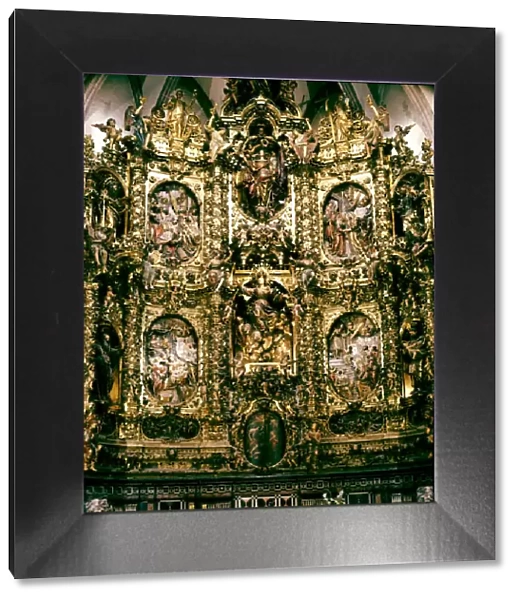 Altarpiece of the Church of Santa Maria of Arenys (1706 - 1712), work by Pau Costa