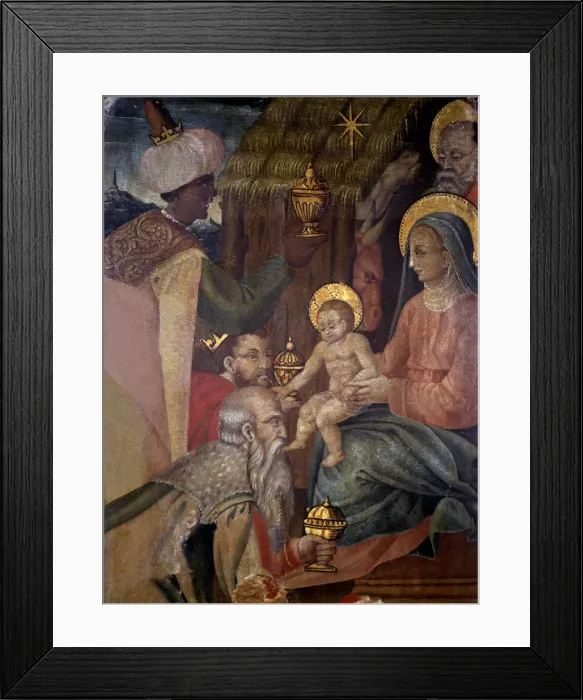 Framed Print : Adoration of the Magi, by an anonymous author Framed Print : Adoration of the Magi, by an anonymous author