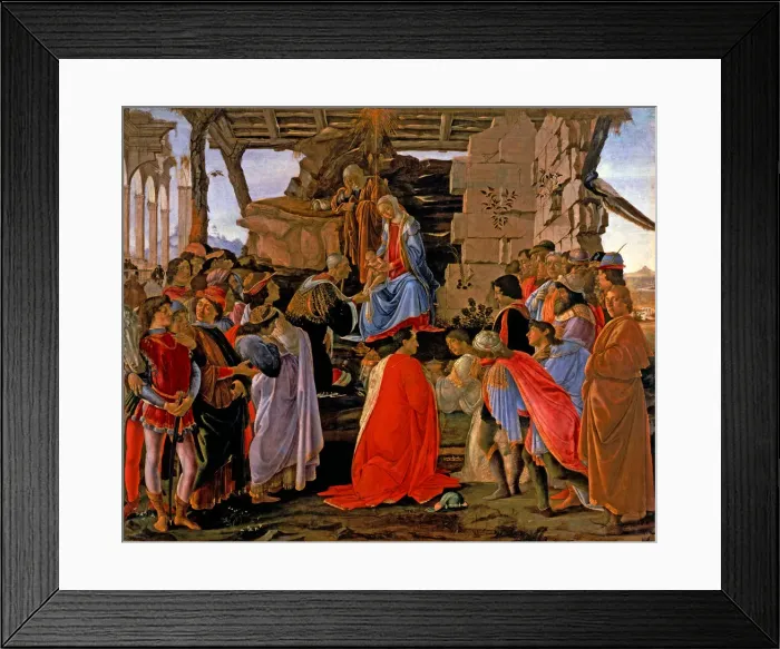 Framed Print : Adoration of the Magi by Sandro Botticelli Framed Print : Adoration of the Magi by Sandro Botticelli