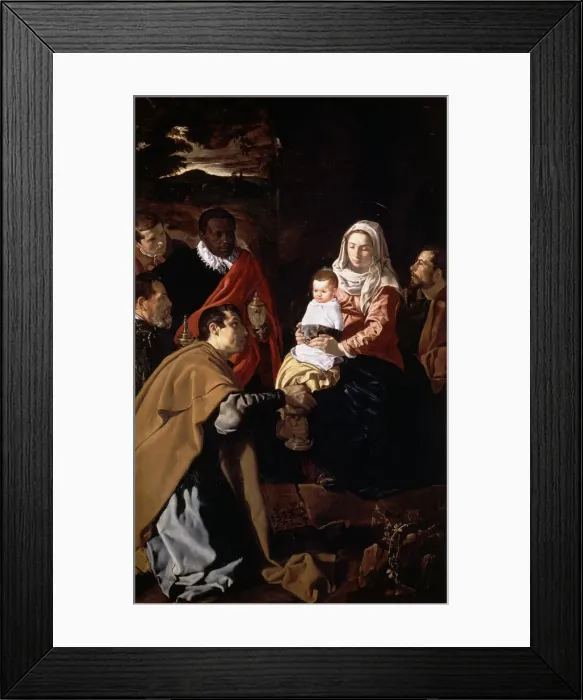Framed Print : The Adoration of the Magi, 1619, by Diego Velazquez Framed Print : The Adoration of the Magi, 1619, by Diego Velazquez