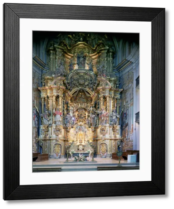 Framed Print : The Miracle altar in the sanctuary of the same name Framed Print : The Miracle altar in the sanctuary of the same name