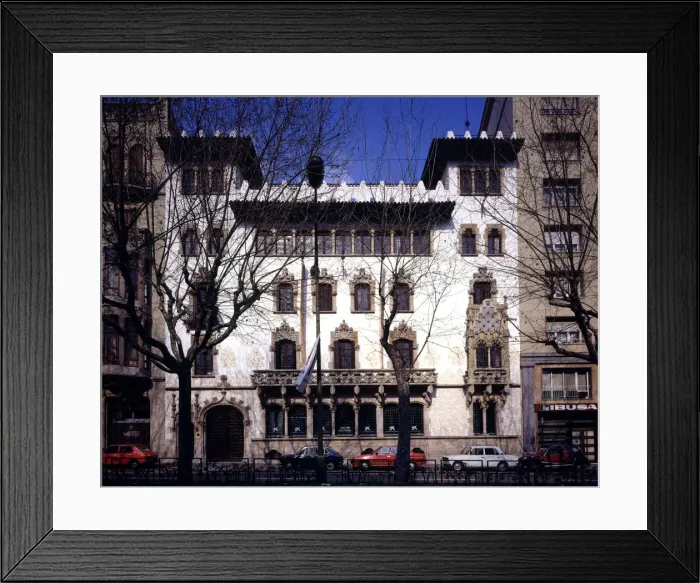 Framed Print : Macaya House, 1901 by Josep Puig i Cadafalch Framed Print : Macaya House, 1901 by Josep Puig i Cadafalch