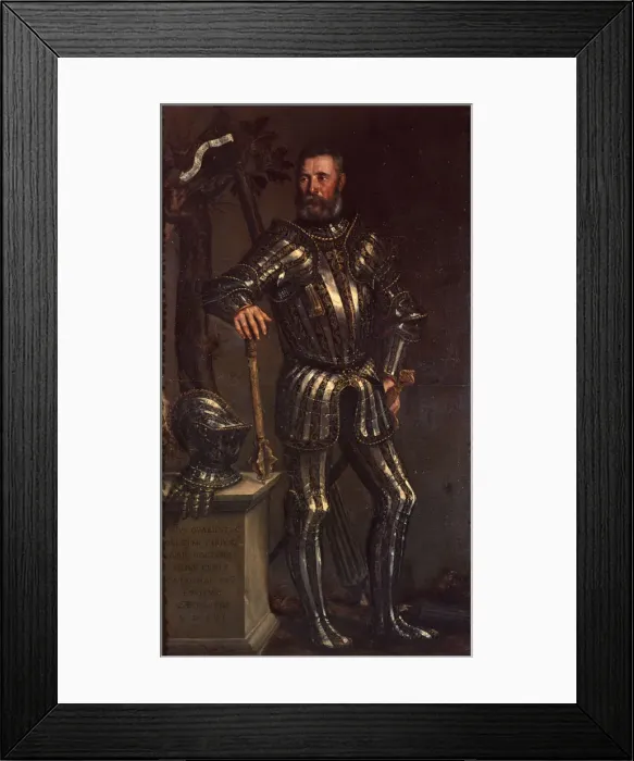 Framed Print : Portrait of Paso Guarienti, by The Veronese Framed Print : Portrait of Paso Guarienti, by The Veronese