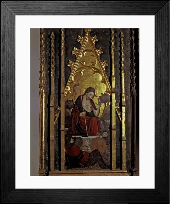 Framed Print : Resurrection, end of an altarpiece of unknown procedence Framed Print : Resurrection, end of an altarpiece of unknown procedence