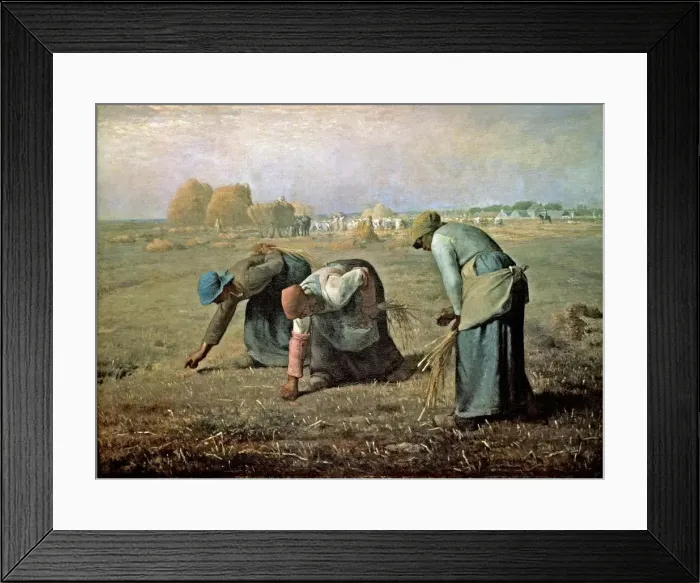 Framed Print : The Gleaner women, 1857, by Jean Francois Millet Framed Print : The Gleaner women, 1857, by Jean Francois Millet