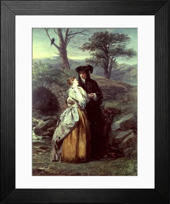 Framed Print : Table entitled The Bride of Lammermoor Walter Scott novel that inspired Donizetti s Framed Print : Table entitled The Bride of Lammermoor Walter Scott novel that inspired Donizetti s