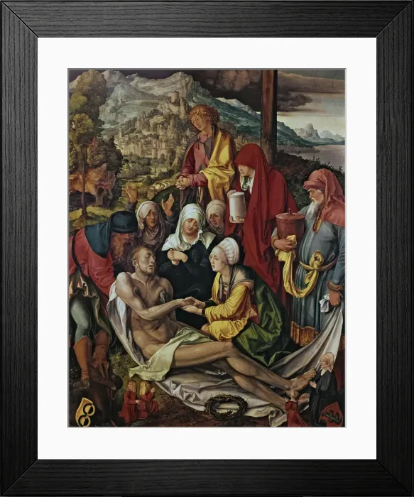 Framed Print : The Descent from the Cross, by Albert Durero Framed Print : The Descent from the Cross, by Albert Durero