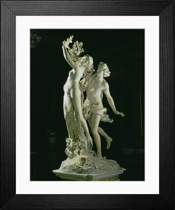 Framed Print : Apollo and Daphne by Gian Lorenzo Bernini Framed Print : Apollo and Daphne by Gian Lorenzo Bernini