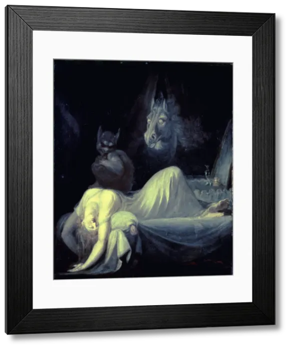 Framed Print : The Nightmare, 1783 by Henri Fuseli Framed Print : The Nightmare, 1783 by Henri Fuseli