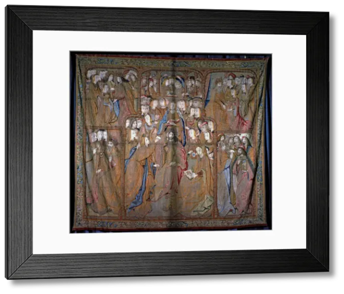 Framed Print : The Triumph of the Mother of God series of fifteenth century Flemish tapestries Framed Print : The Triumph of the Mother of God series of fifteenth century Flemish tapestries