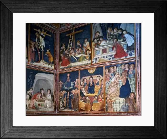 Framed Print : Chapel of Saint Michael or day cell, 1346 Framed Print : Chapel of Saint Michael or day cell, 1346