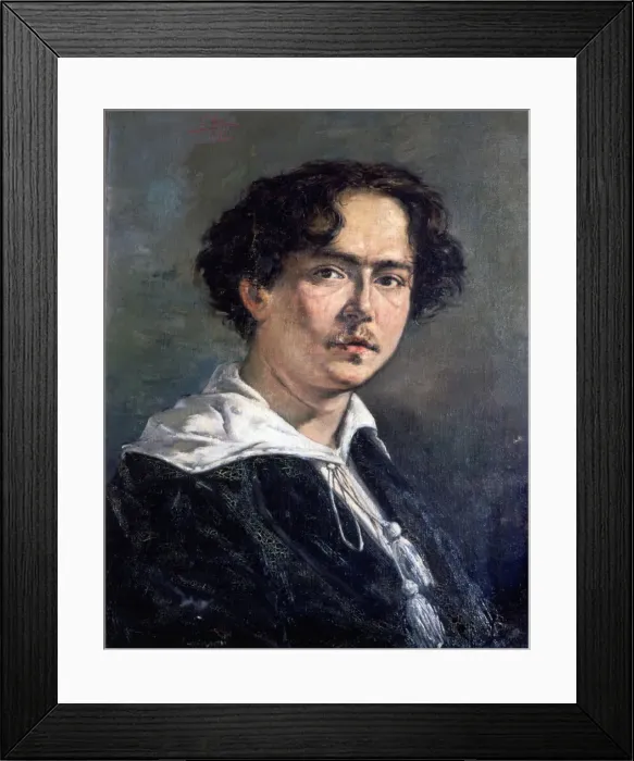 Framed Print : Isaac Albeniz (1860-1909), pianist and composer Catalan, oil painting, 1882 Framed Print : Isaac Albeniz (1860-1909), pianist and composer Catalan, oil painting, 1882