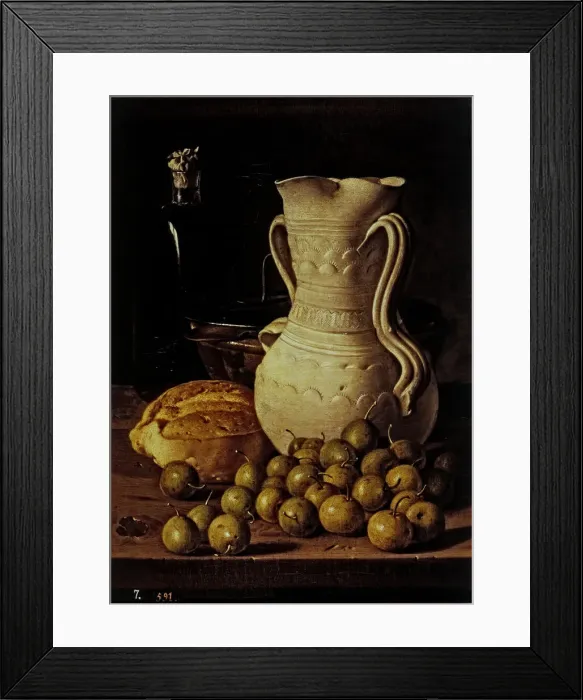Framed Print : Still Life, 1760, by Luis Melendez Framed Print : Still Life, 1760, by Luis Melendez
