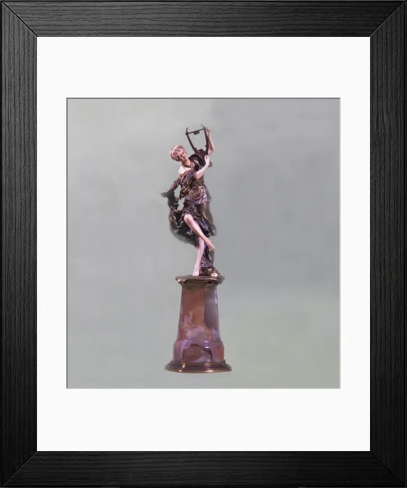 Framed Print : Dancer with a lyre Framed Print : Dancer with a lyre