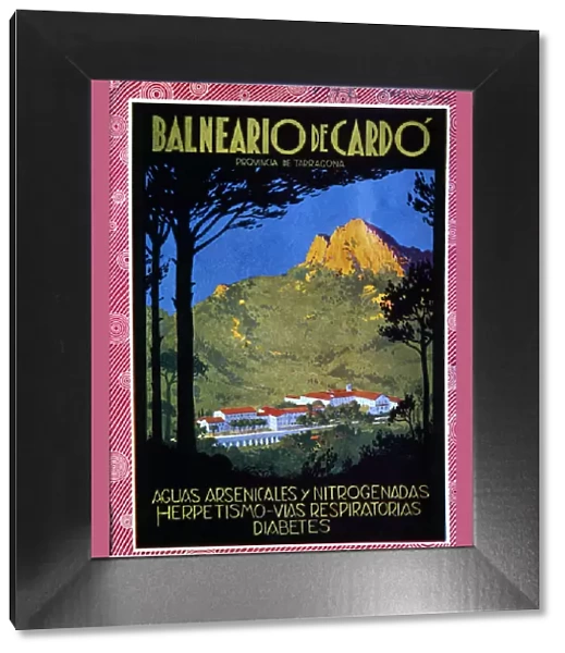 Advertisement of the Cardo Spa (Tarragona)