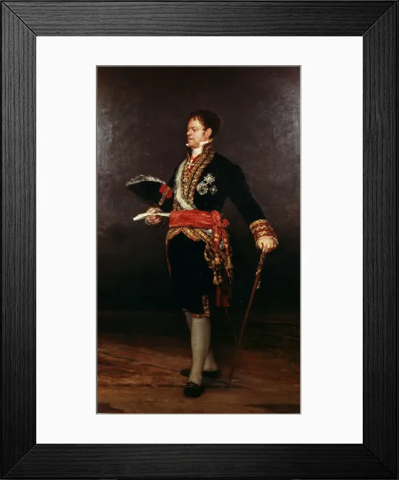 Framed Print : Duke of San Carlos, 1815, oil painting by Francisco de Goya Framed Print : Duke of San Carlos, 1815, oil painting by Francisco de Goya