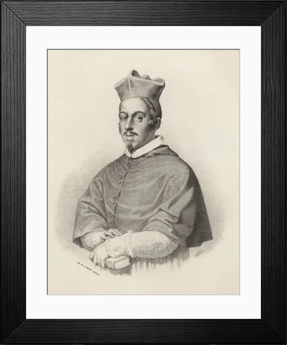 Framed Print : Luis Manuel Fernandez de Portocarrero (1635-1709), Spanish cardinal and politician Framed Print : Luis Manuel Fernandez de Portocarrero (1635-1709), Spanish cardinal and politician