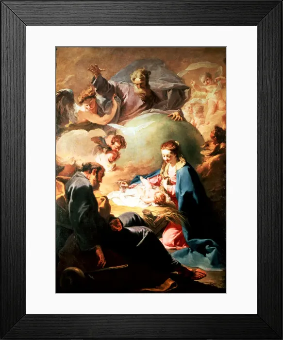 Framed Print : The Nativity by Giovanni Pittoni Framed Print : The Nativity by Giovanni Pittoni