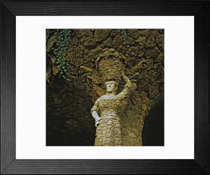Framed Print : The Laundress, detail of the sculpture in one of the columns of the inside gallery Framed Print : The Laundress, detail of the sculpture in one of the columns of the inside gallery