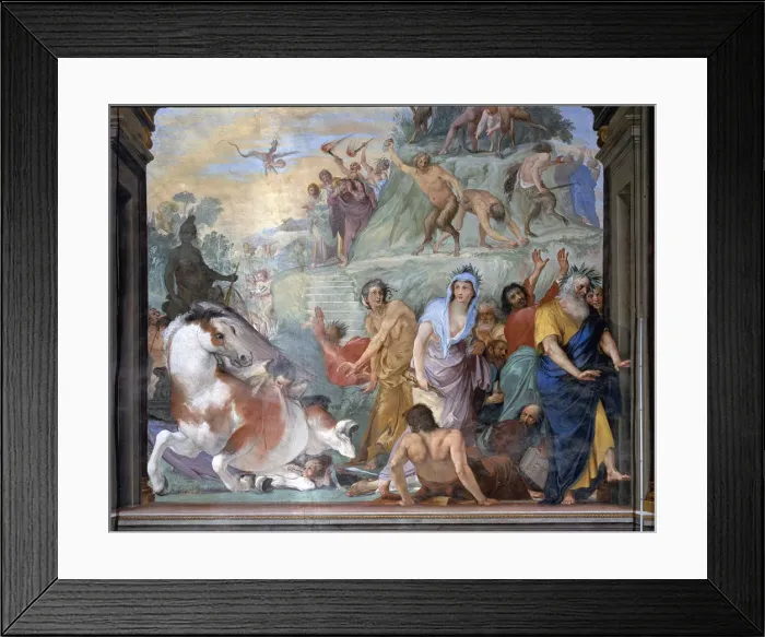 Framed Print : The Art and the Science hunted on Mount Parnassus Framed Print : The Art and the Science hunted on Mount Parnassus