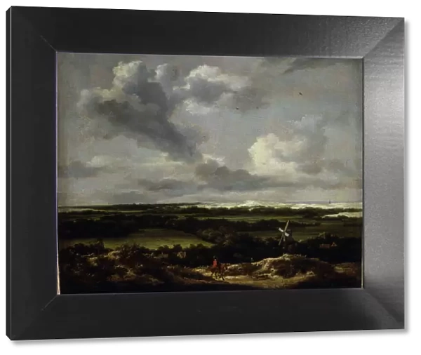 Landscape with dunes near Haarlem by Jacob Ruisdael