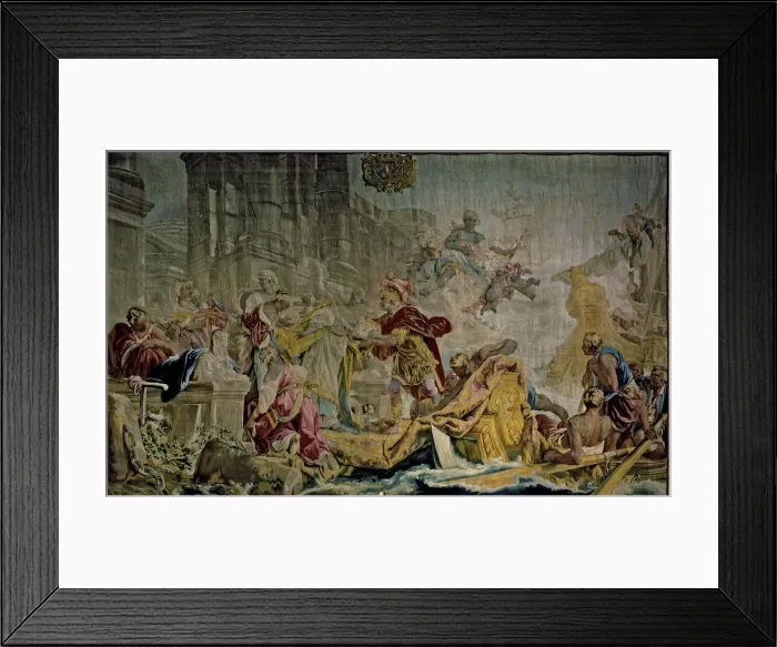 Framed Print : The Kidnap of Helen tapestry from the Beauvais tapestry factory Framed Print : The Kidnap of Helen tapestry from the Beauvais tapestry factory
