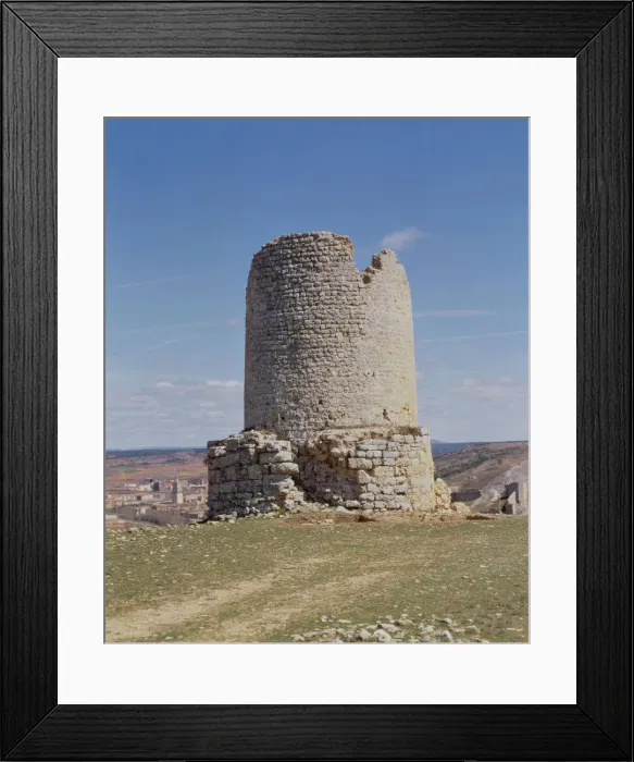 Framed Print : Ruins of the Roman Celtiberian city Uxama Argelae 4th - 3rd century b. C Framed Print : Ruins of the Roman Celtiberian city Uxama Argelae 4th - 3rd century b. C