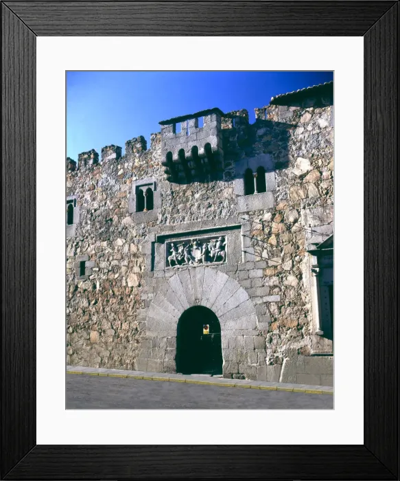 Framed Print : Facade of the Davila Palace in Avila Framed Print : Facade of the Davila Palace in Avila