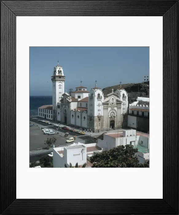 Framed Print : Basilica of Our Lady of Candelaria, neoclassical style Framed Print : Basilica of Our Lady of Candelaria, neoclassical style