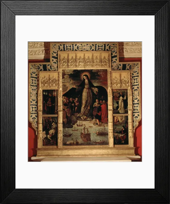 Framed Print : The Virgin of the Navigators, 1536 Framed Print : The Virgin of the Navigators, 1536