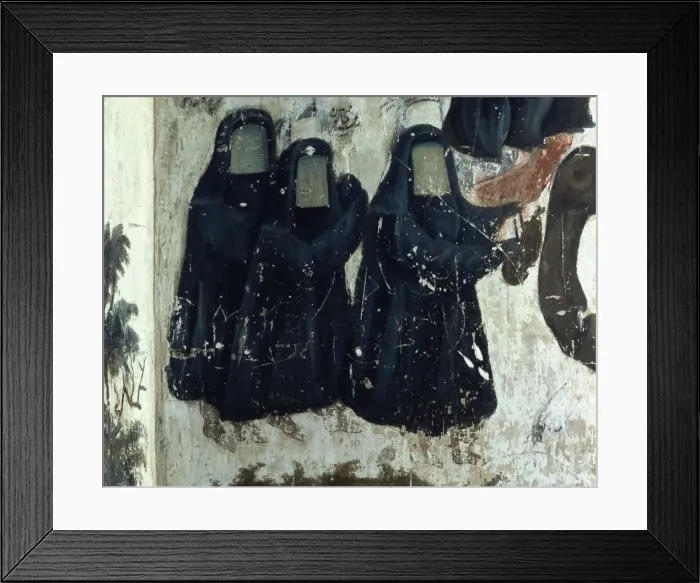 Framed Print : Women with veil, a custom that was used in the Shiite population of Persia in the Safavid age Framed Print : Women with veil, a custom that was used in the Shiite population of Persia in the Safavid age