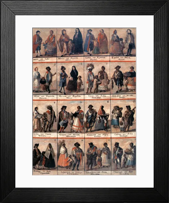 Framed Print : The Castes Framed Print : The Castes