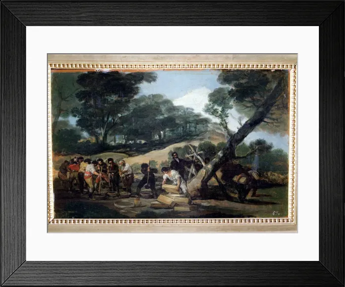 Framed Print : Gunpowder factory, oil on table Framed Print : Gunpowder factory, oil on table