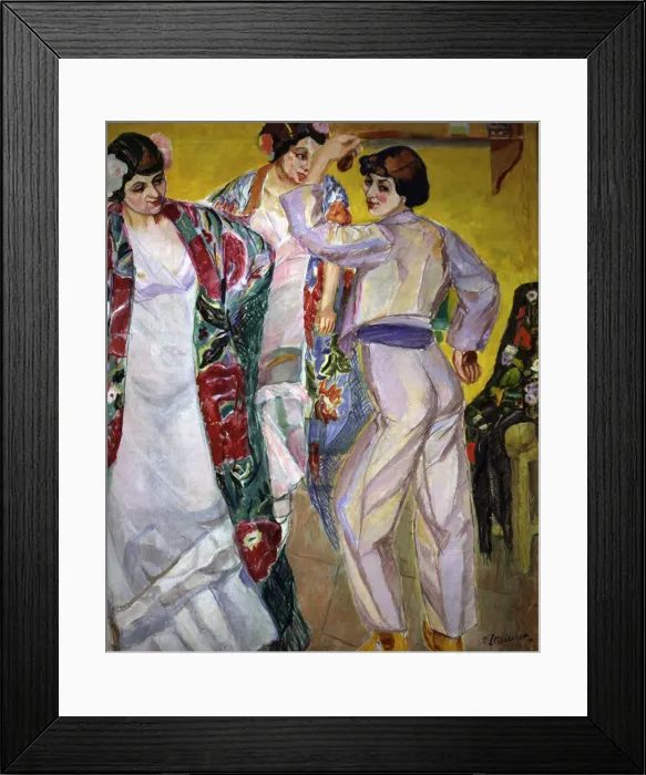 Framed Print : Flamenco venue by Francisco Iturrino, 1917 Framed Print : Flamenco venue by Francisco Iturrino, 1917