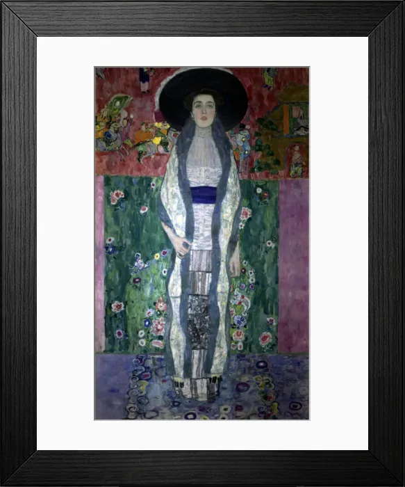 Framed Print : Adele Bloch Baver II, 1912, by Gustav Klimt
