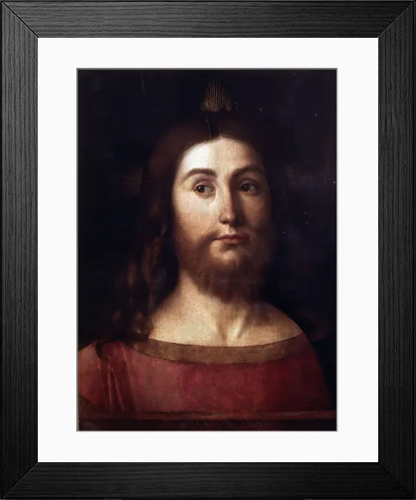 Framed Print : The Saviour oil on canvas by Giovanni Bellini Framed Print : The Saviour oil on canvas by Giovanni Bellini