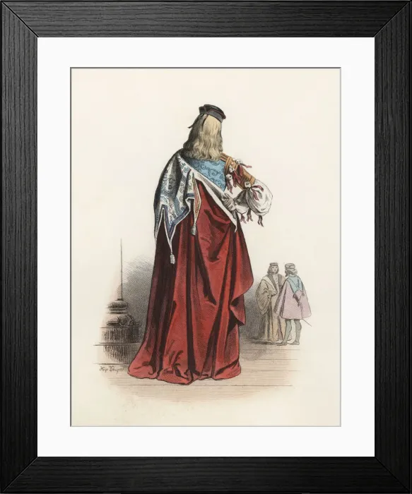 Framed Print : Knights of the Compagnia della Calza, responsible for organizing festivals such as Carnival Framed Print : Knights of the Compagnia della Calza, responsible for organizing festivals such as Carnival