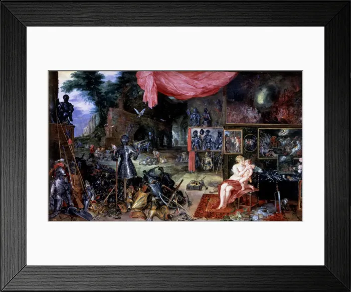 Framed Print : The Touch, 1617, by Jan Brueguel Framed Print : The Touch, 1617, by Jan Brueguel