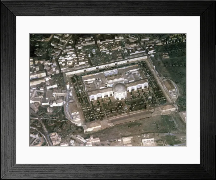 Framed Print : Model of the Baths of Caracalla Framed Print : Model of the Baths of Caracalla