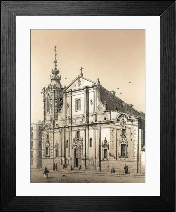 Framed Print : Old Convent of Montserrat in Madrid, work started in 1668 by Sebastian Herrera Framed Print : Old Convent of Montserrat in Madrid, work started in 1668 by Sebastian Herrera