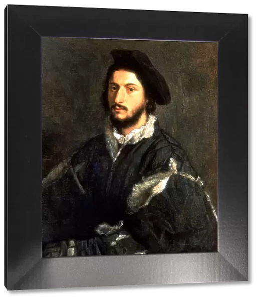 Portrait of Tommaso Hosti by Titian