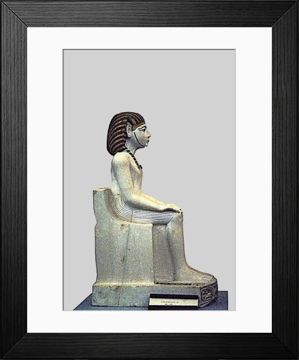 Framed Print : Statue of Amenhotep I (1558 - 1530 a. C. ), pharaoh of the XVIII dynasty Framed Print : Statue of Amenhotep I (1558 - 1530 a. C. ), pharaoh of the XVIII dynasty
