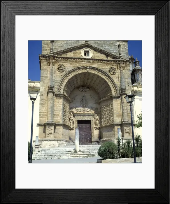Framed Print : Detail of the door of the Church of Santa Maria de la Asuncion in Utrera (Sevilla) Framed Print : Detail of the door of the Church of Santa Maria de la Asuncion in Utrera (Sevilla)