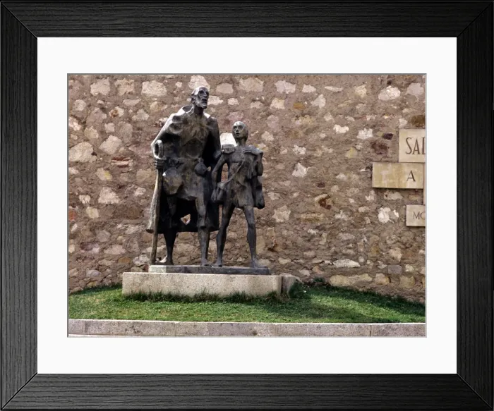 Framed Print : Monument dedicated to the Lazarillo de Tormes in the city of Salamanca Framed Print : Monument dedicated to the Lazarillo de Tormes in the city of Salamanca