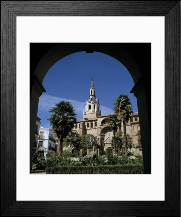 Framed Print : Church of Manzanares in Castile La Mancha Framed Print : Church of Manzanares in Castile La Mancha