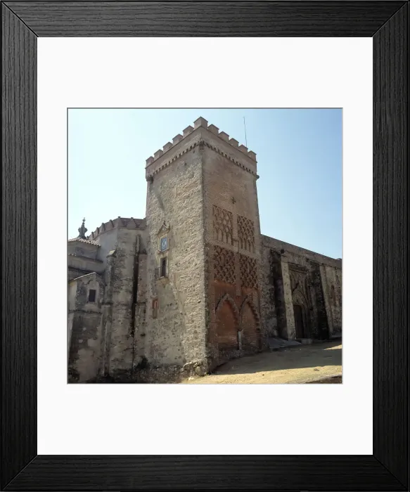 Framed Print : Tower of the church in the Castle of Aracena (Huelva) Framed Print : Tower of the church in the Castle of Aracena (Huelva)