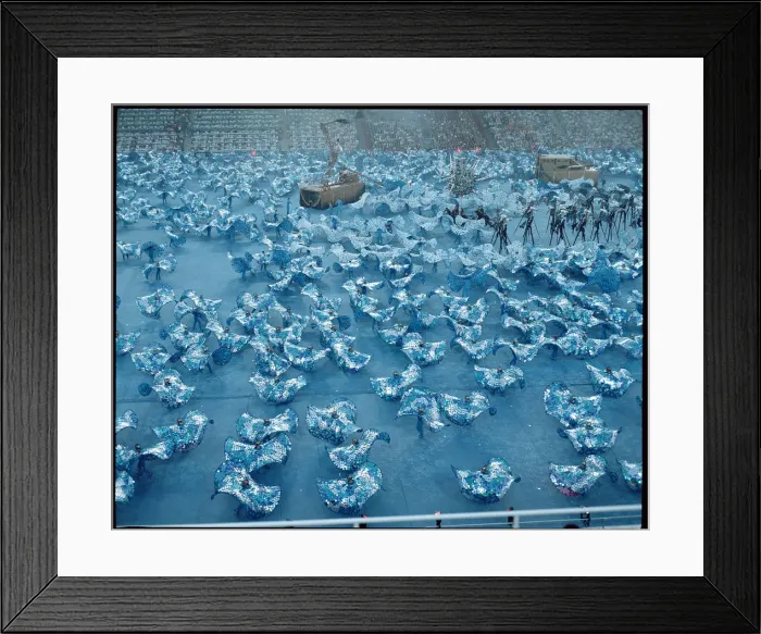 Framed Print : Show of the Fura dels Baus in the opening ceremony of the 1992 Olympic Games in Barcelona Framed Print : Show of the Fura dels Baus in the opening ceremony of the 1992 Olympic Games in Barcelona