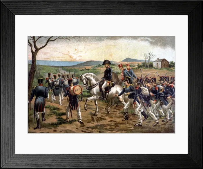Framed Print : Run of the revolutionary column of General Rafael del Riego after his pronouncement Framed Print : Run of the revolutionary column of General Rafael del Riego after his pronouncement