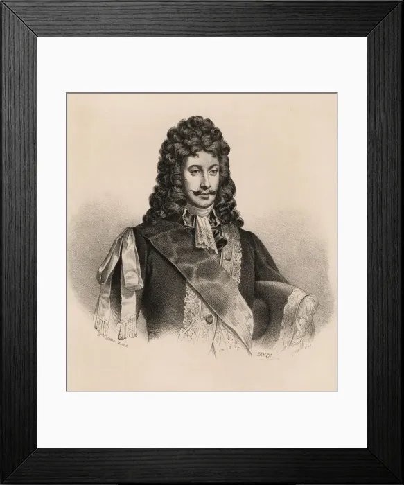 Framed Print : James Stuart Fitz-James, Duke of Berwick (1670-1734), Marshal of France, the illegitimate Framed Print : James Stuart Fitz-James, Duke of Berwick (1670-1734), Marshal of France, the illegitimate